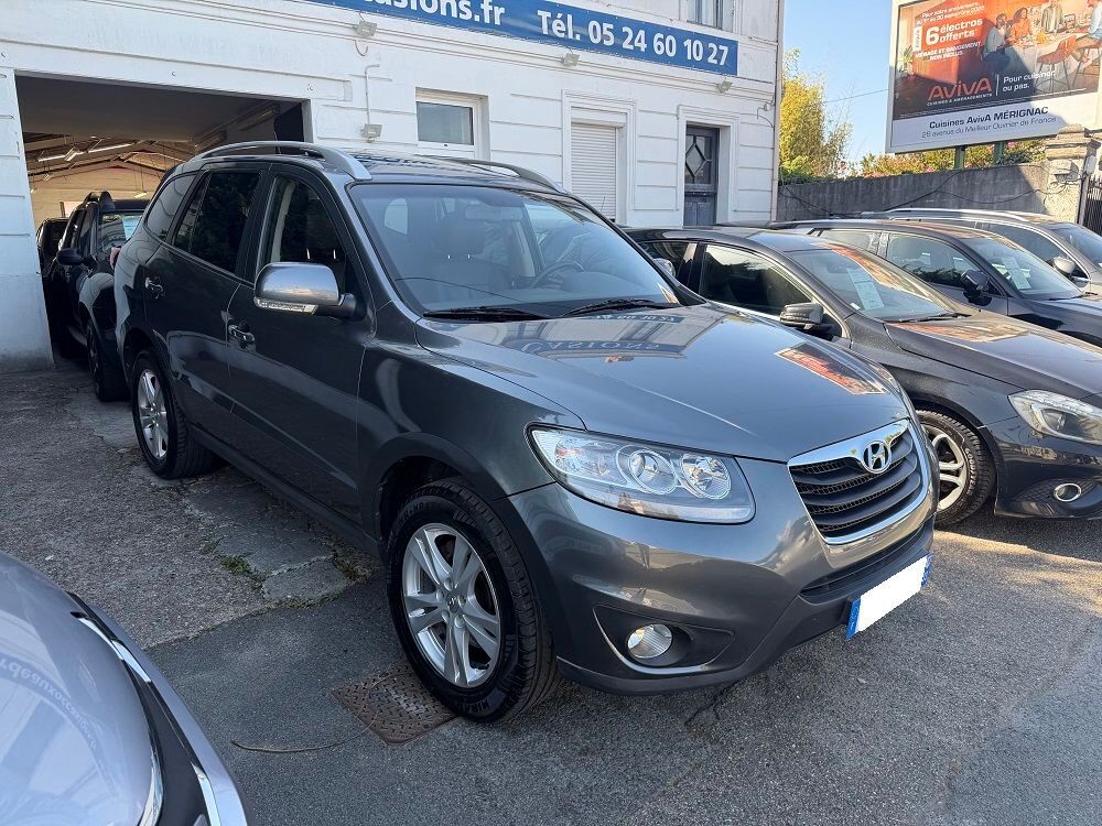 Santa Fe Santa F&eacute; 2.2 CRDi 197 4WD Pack Premium 7pl A 2011 occasion 33140 Villenave-d'Ornon