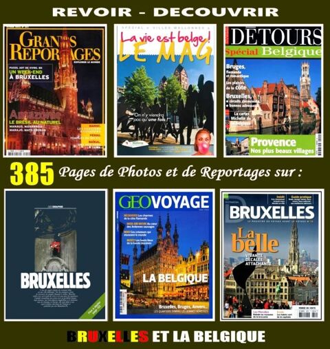 VISITEZ LA BELGIQUE ET BRUXELLES 20 Lyon 5 (69)