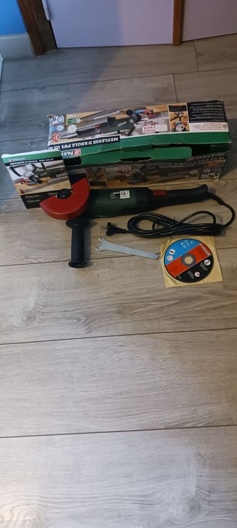 MEULEUSE D'ANGLE PWS 125 A1 1200 W 220 V 50 HZ Bricolage