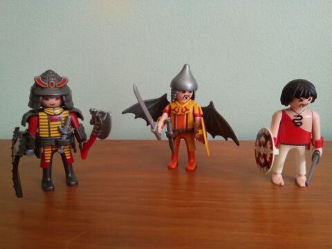 Personnages mongol Playmobil Marcq-en-Barul (59)