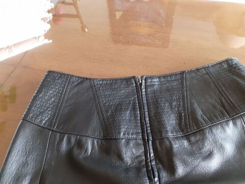 jupe en cuir 60 Orange (84)