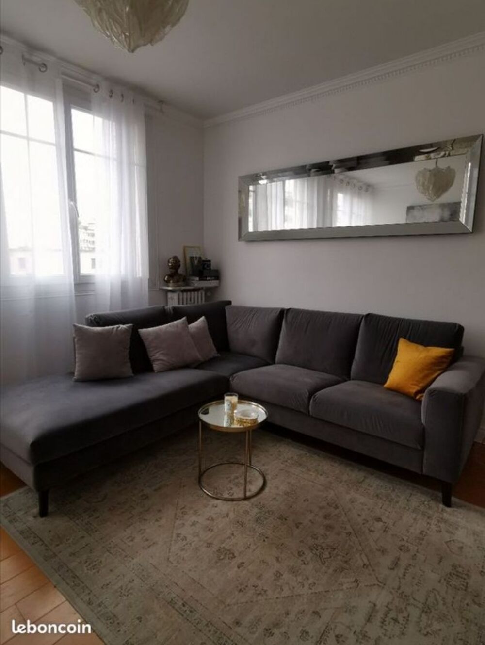 Canap&eacute; d'angle Habitat Meubles
