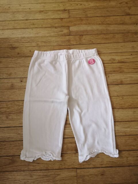 F (173) - 6 ans - Bas de jogging blanc  Week-end � la Mer  1 Paris 13 (75)