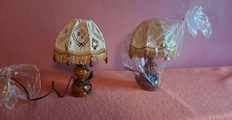 2 lampes de chevet style rustique 24 Dagny (77)