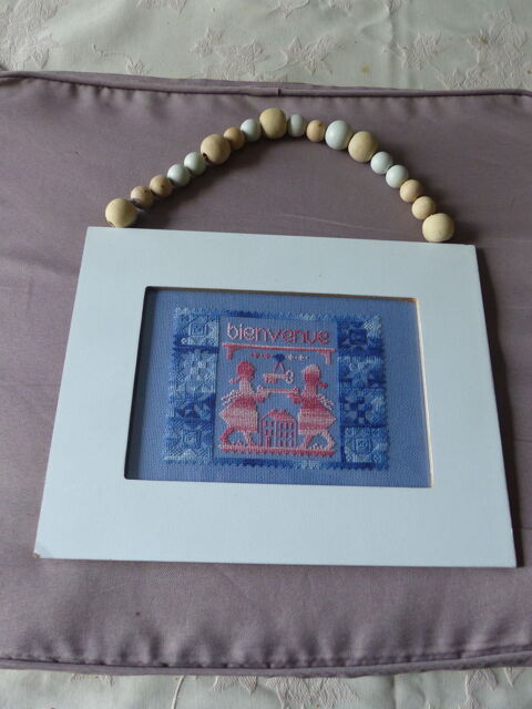 cadre   Bienvenue  
attache collier  - cadre blanc 15 Roclincourt (62)