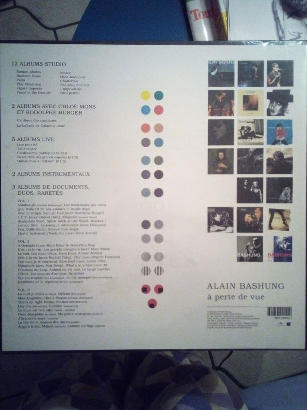 Coffret BASHUNG 27 CDS CD et vinyles