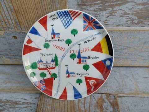 Porcelaine Delvaux Guerre Mondiale WW2 Indre et Loire  0 Loches (37)