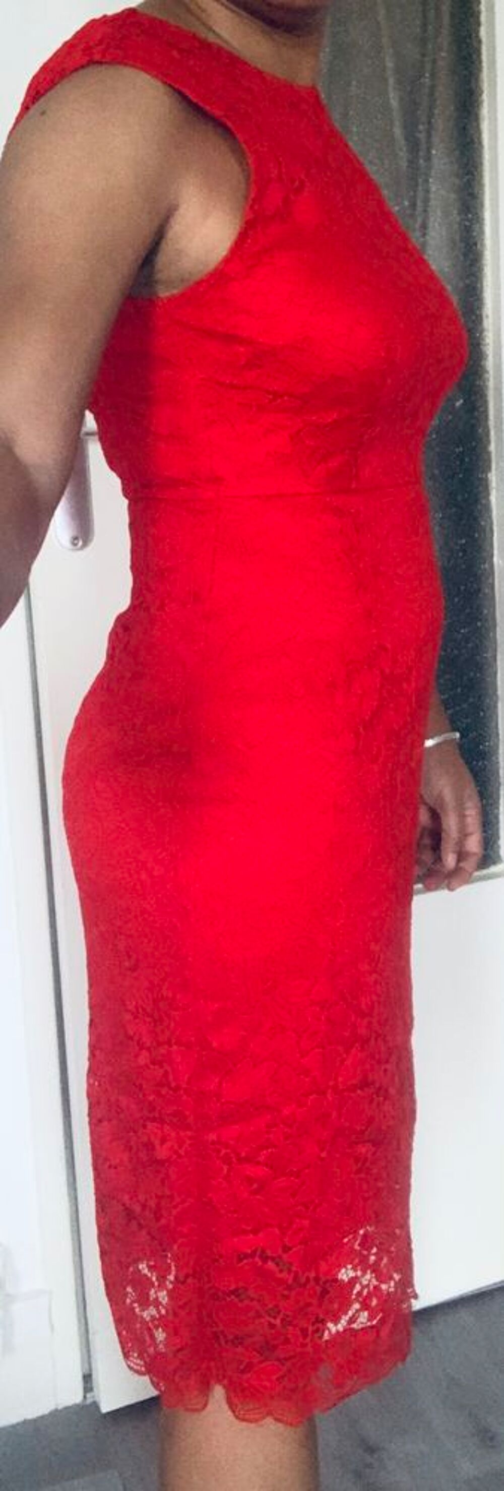 Camaieu robe rouge shop