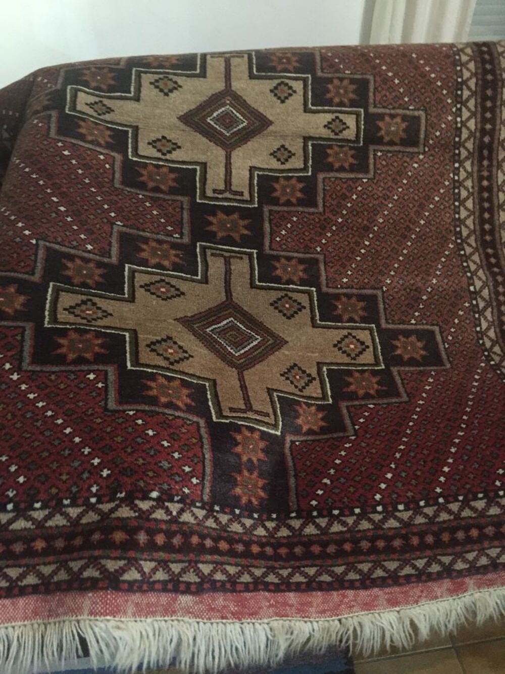 V&eacute;ritable tapis d'orient 170X125 Décoration