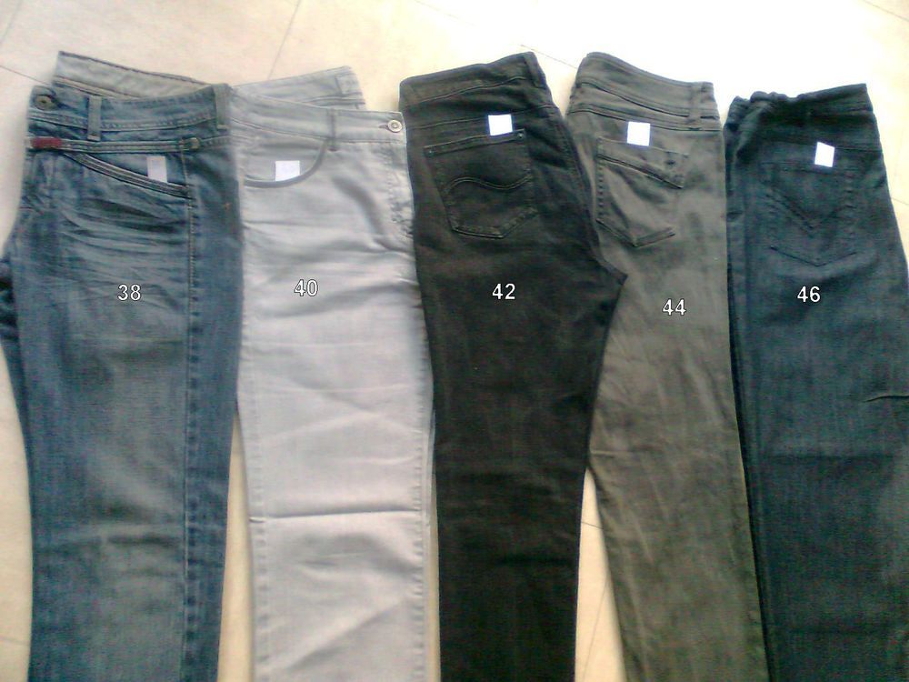 lot de jeans - femme - 38 au 46 - zoe Vtements