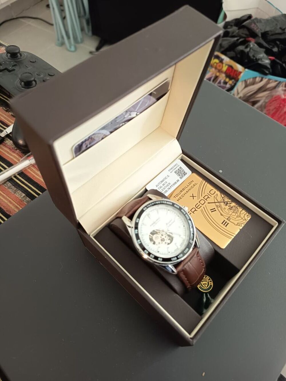 Montre Fredric Automatic Skeleton COD.76 ? Neuve avec coffre Bijoux et montres