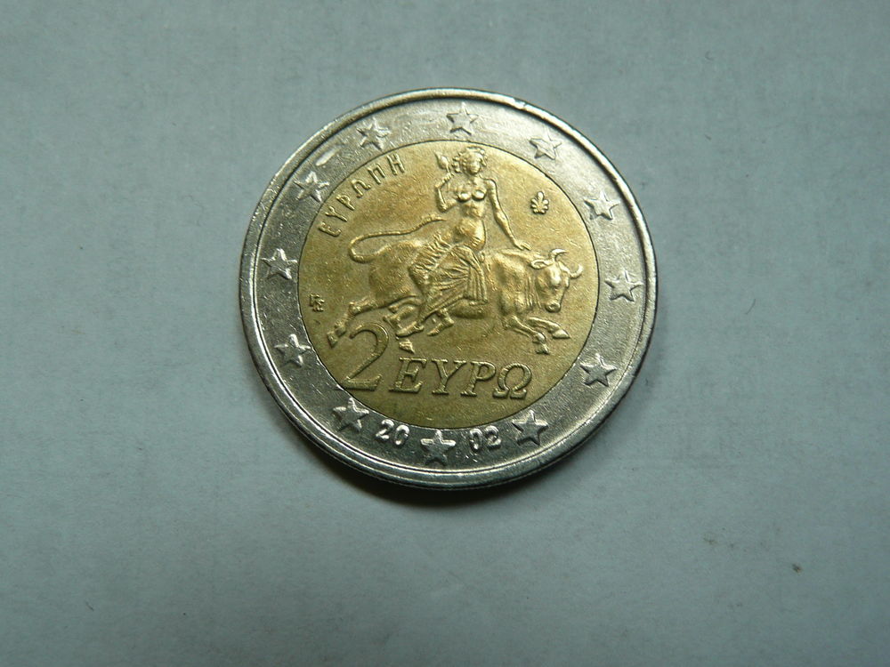 Pi&egrave;ce 2 euros Gr&egrave;ce 2002 