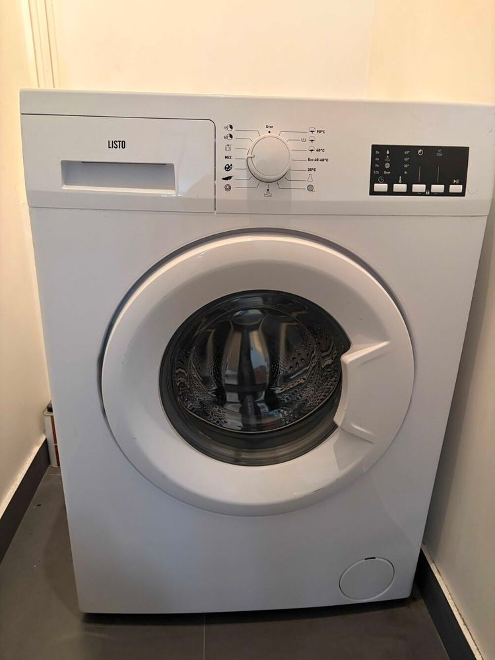 Lave-linge LISTO LF512 L2B €" 5 kg €" Tr&egrave;s bon &eacute;tat Livres et BD