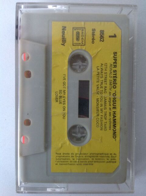 RONALD SMITH SUPER ST�R�O Orgue HAMMOND K7 Envoi Possible
1 Tr�gunc (29)