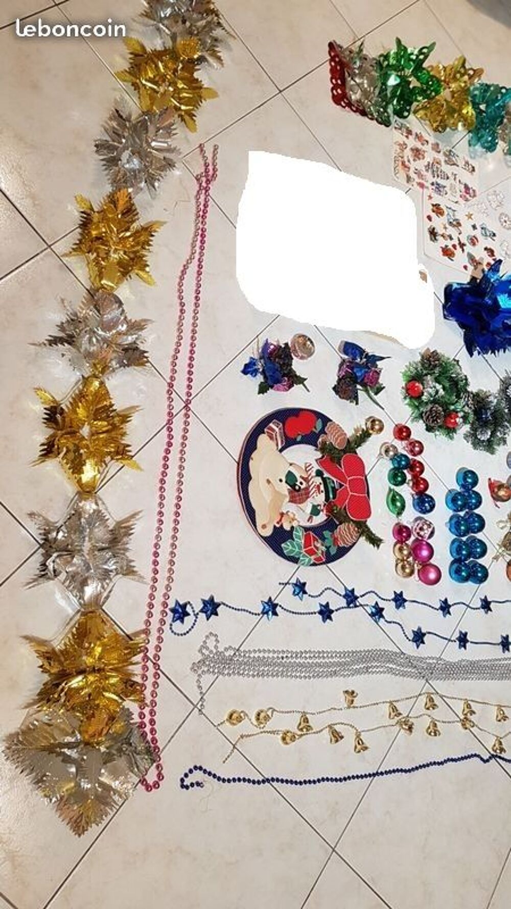 Lot de decorations de noel Dcoration