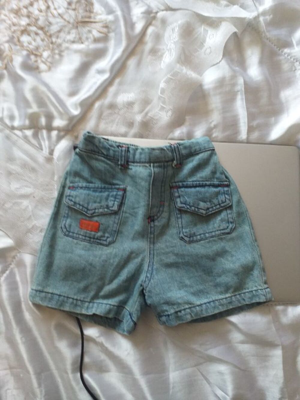 SHORT + GILET FILLE TAILLE 12 MOIS CARAMOUILLE Puériculture