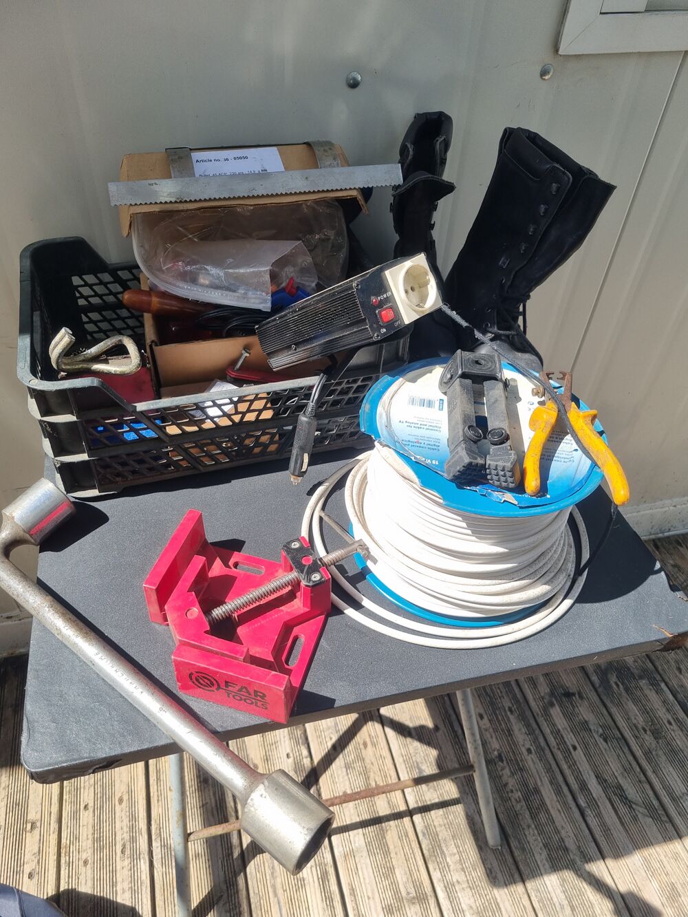 Vide garage Bricolage