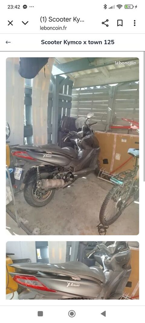 Scooter KYMCO 2017 occasion Bouguenais 44340