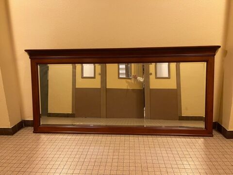 MIROIR 220 x 100 BOIS MERISIER 400 Malakoff (92)
