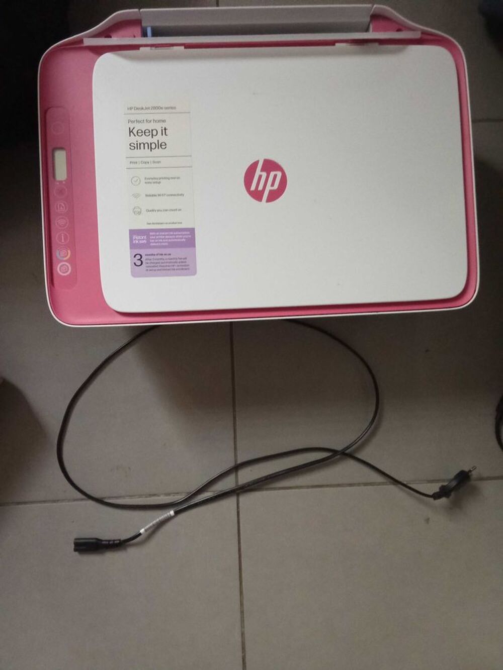 IMPRIMANTE DE MARQUE " HP Deskjet 2823e ". Matériel informatique