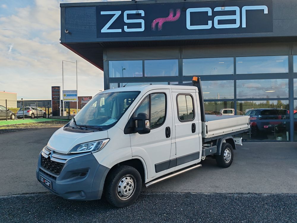 Divers Citroen JUMPER PLATEAU DOUBLE CABINE 7 PLACES 2018 occasion 54720 Lexy
