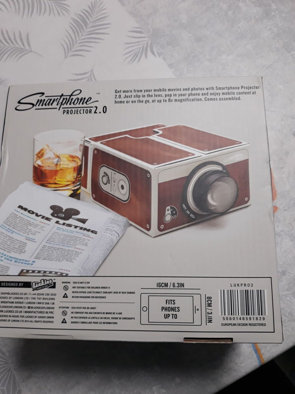 projecteur pour smartphone
Photos/Video/TV