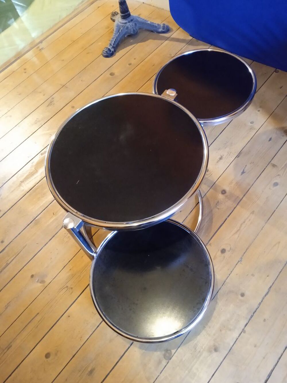Table basse 3 plateaux amovibles vintage Meubles