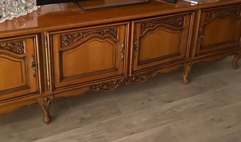 Buffet bas de sjour + haut en merisier massif 40 Marseille 9 (13)