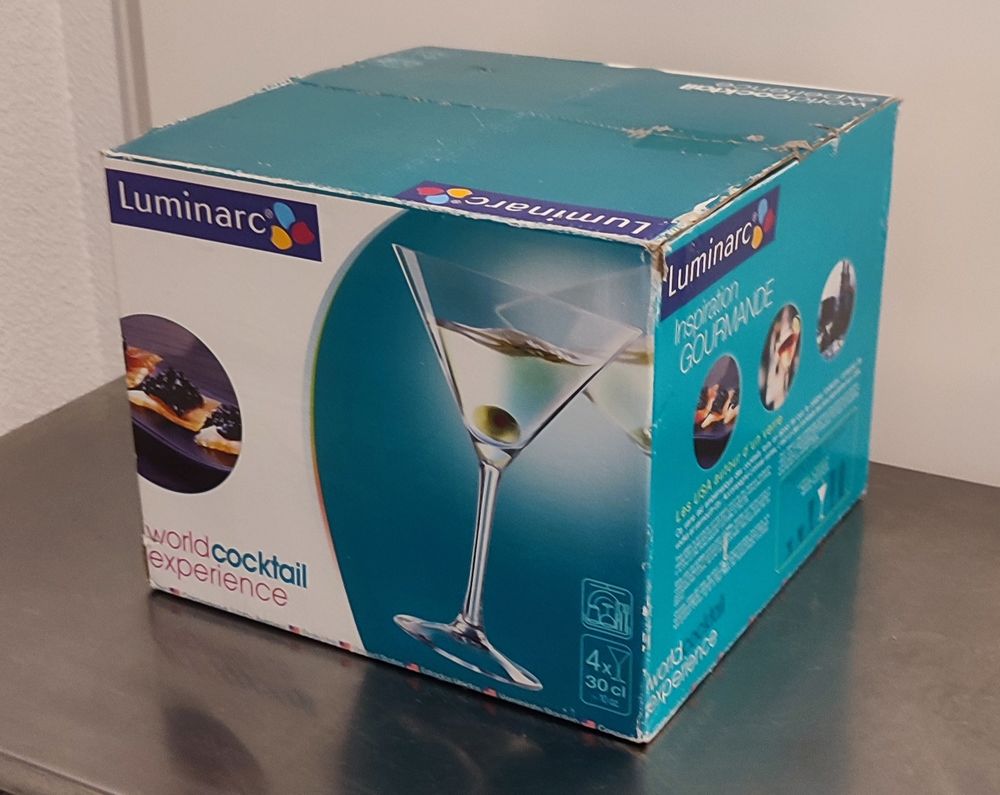 Verres &agrave; cocktail (x4) Cuisine