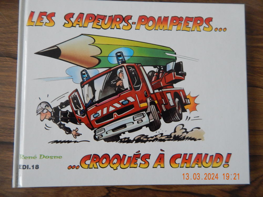 BD les Sapeurs pompiers edi. 18 Livres et BD