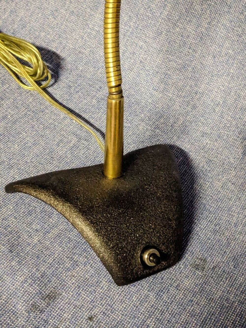 Lampe de bureau articul&eacute;e de Jean Boris Lacroix ann&eacute;es 50. D Décoration