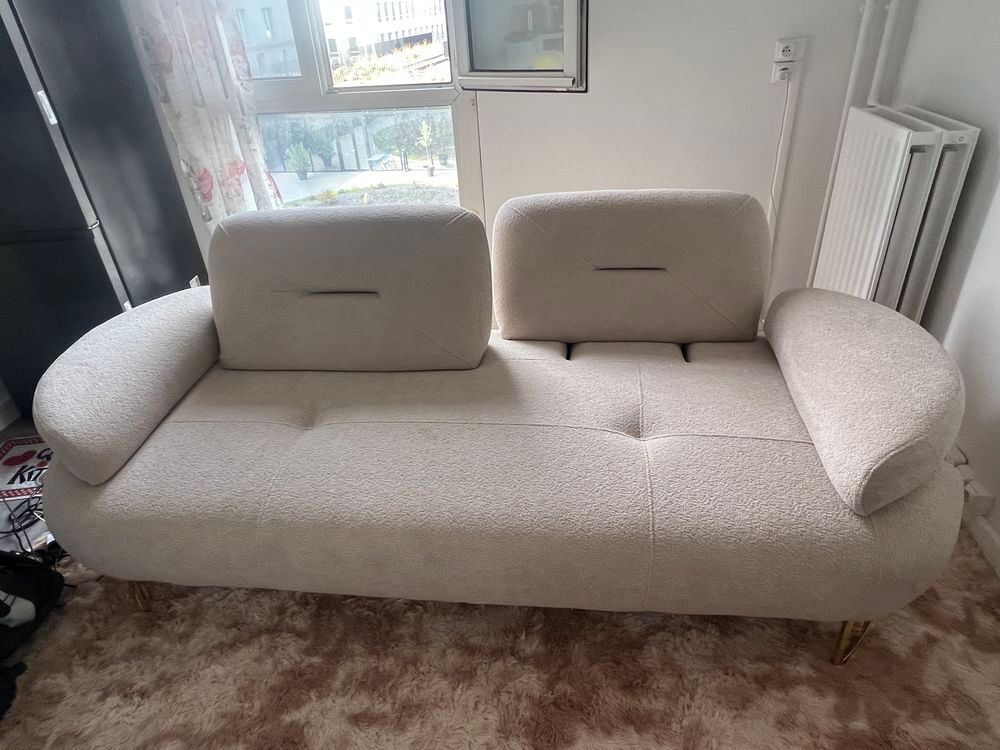 ?? Beau canap&eacute; convertible beige ? 3 &agrave; 4 places Décoration