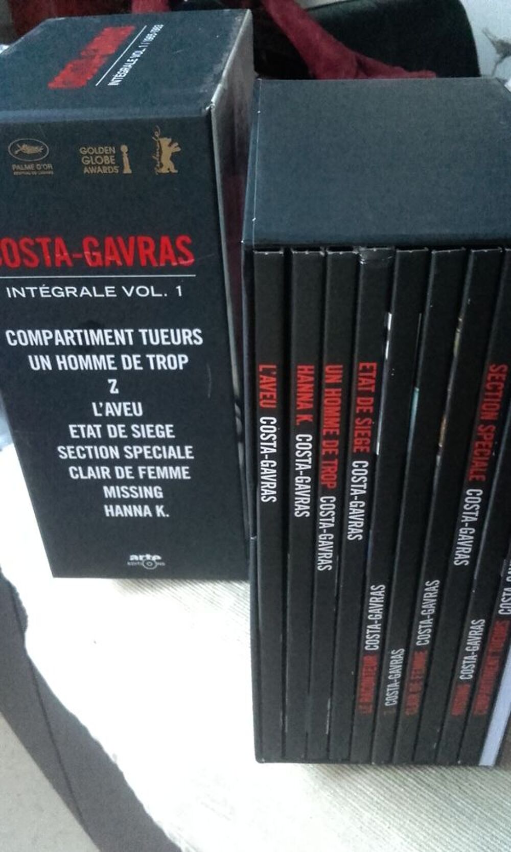 Coffret Volume 1 DVD Costa Gavras DVD et blu-ray