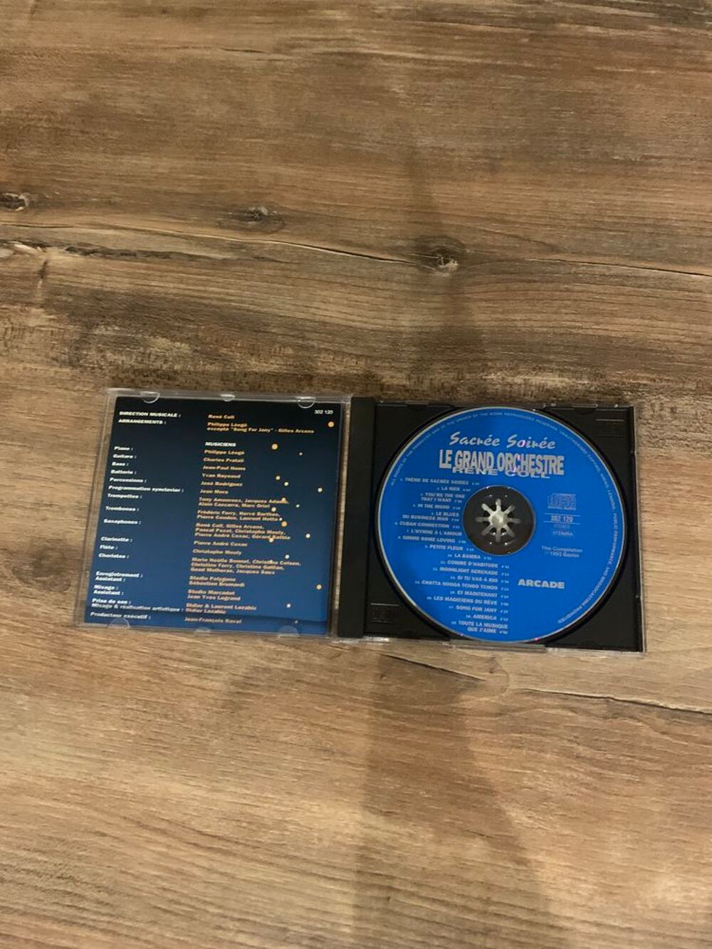 CD Ren&eacute; Coll le grand orchestre &acute;&acute; Sacr&eacute; soir&eacute;e &acute;&acute; CD et vinyles