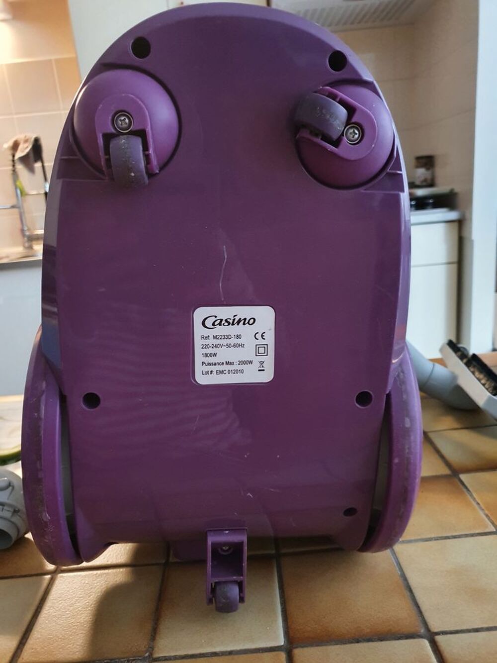 Aspirateur casino sans sac hot sale