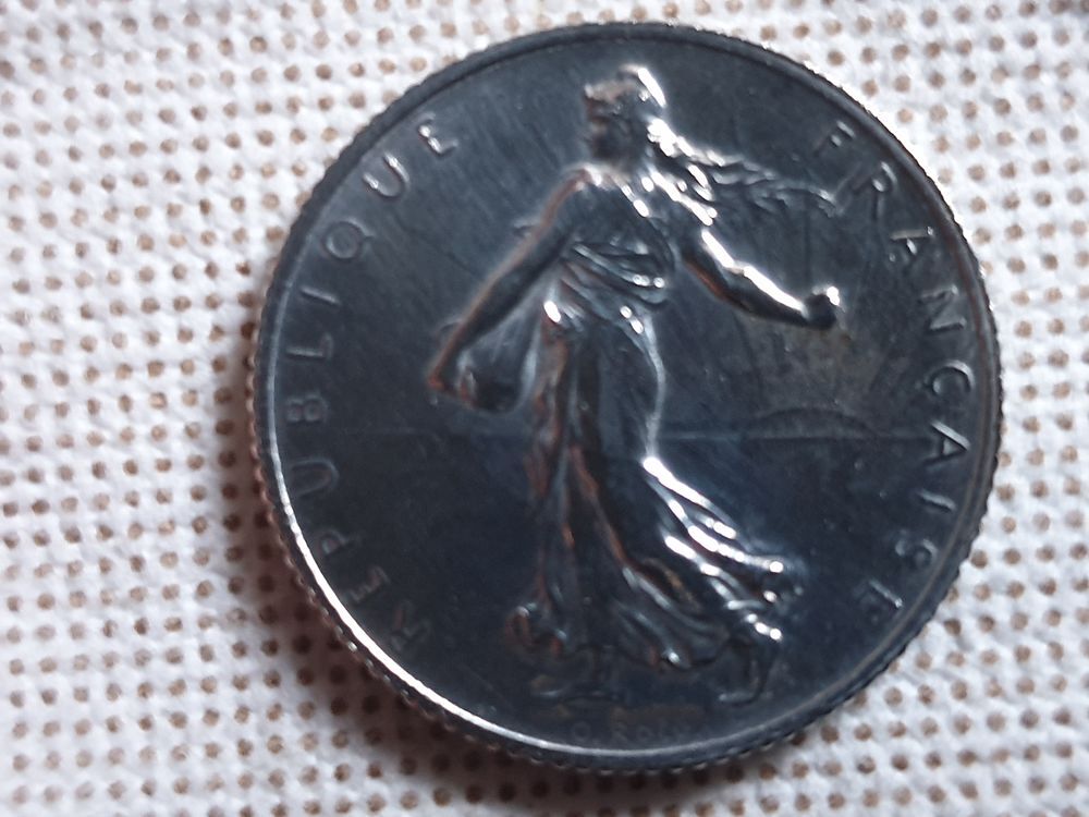 Pi&egrave;ce de 1 franc 1914 c Argent Castelsarrasin 