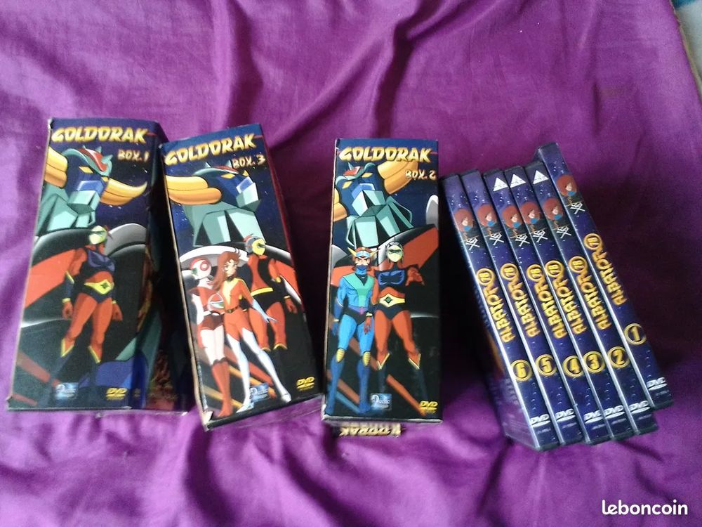 GOLDORAK - ALBATOR DVD et blu-ray