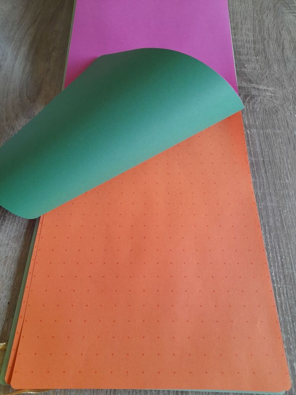 Bloc feuilles couleurs Bricolage