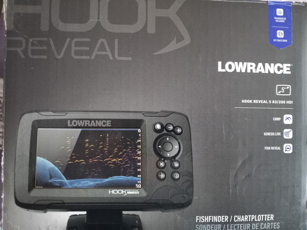 SONDEUR BATEAU LOWRANCE POUR LA PECHE Sports