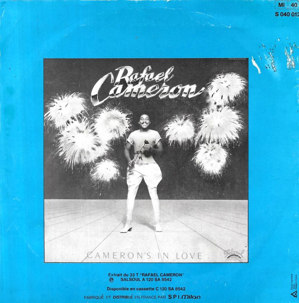 Rafael Cameron : Funtown USA / In Love [Vinyle 45 tours 7"] CD et vinyles