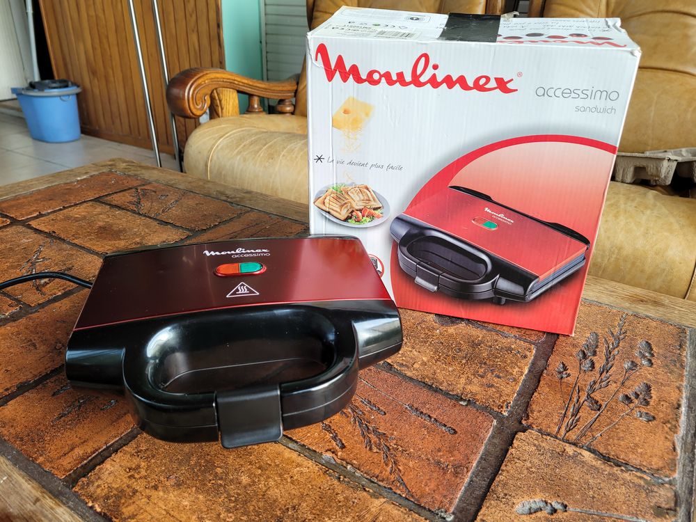 MOULINEX Machine &agrave; sandwich Electroménager