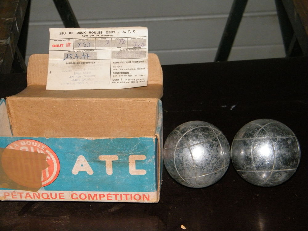 BOULES DE PETANQUE Sports