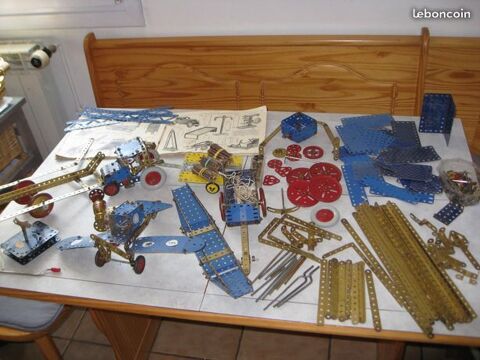 Ancien Lot de Meccano 1936-37 72 Villeneuve-Saint-Georges (94)