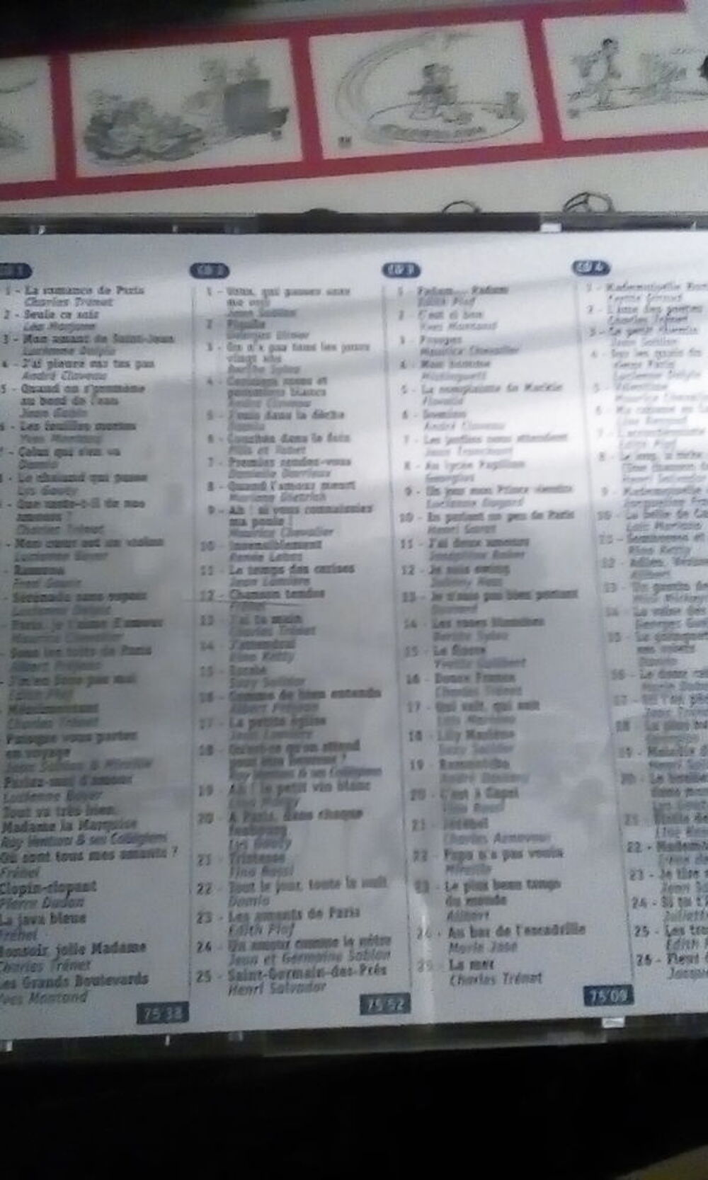 100 CHANSONS FRANCAISES DE LEGENDE CD et vinyles