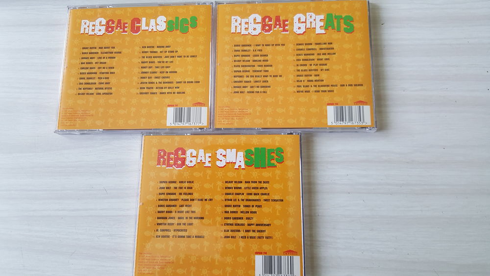 COFFRET REGGAE SCORCHERS ! CD et vinyles