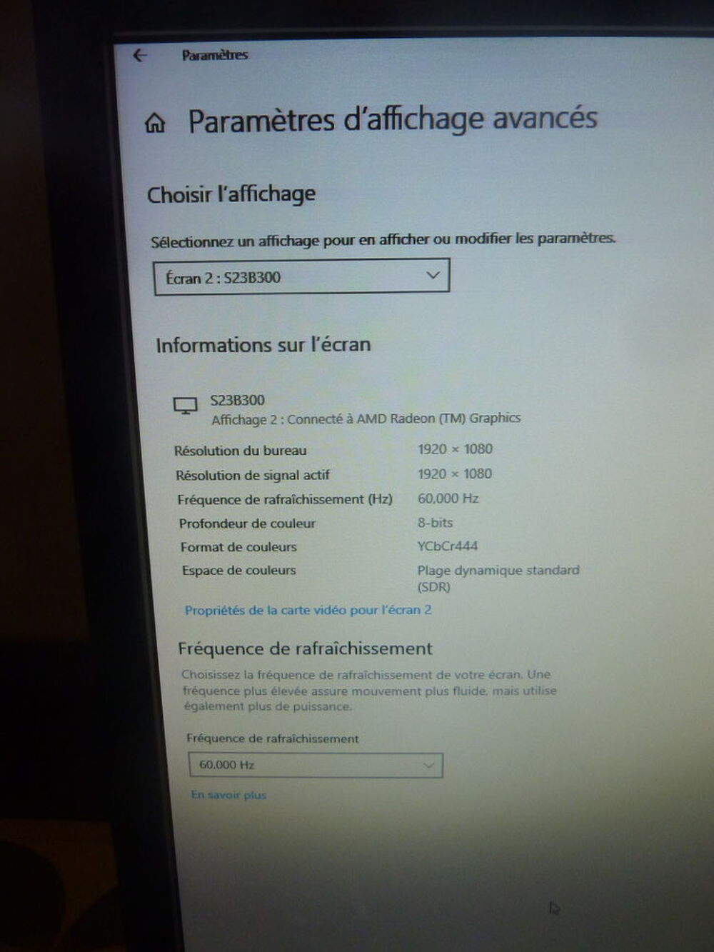 &Eacute;cran Samsung S23B300B 23 Pouces Matériel informatique