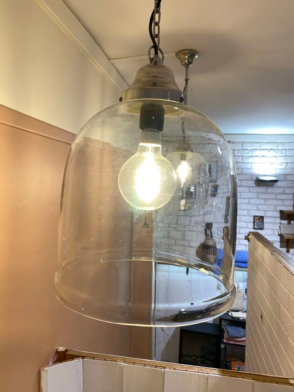 lustre en verre Décoration