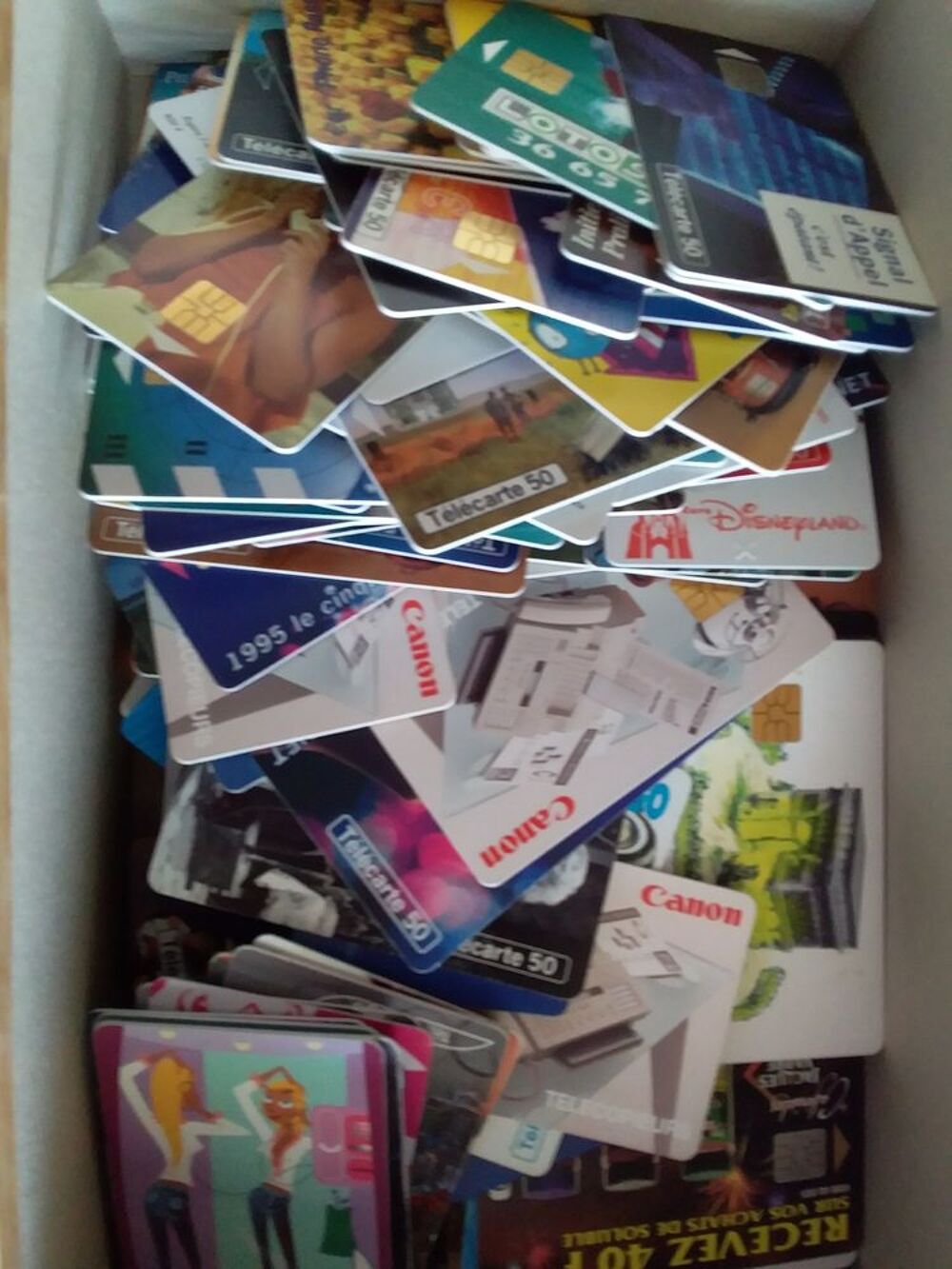 LOT DE TELECARTES 