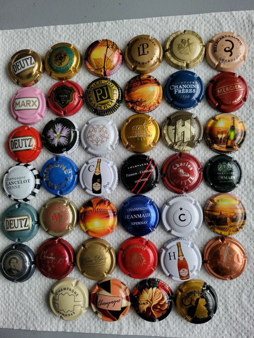 Capsules de Champagne 