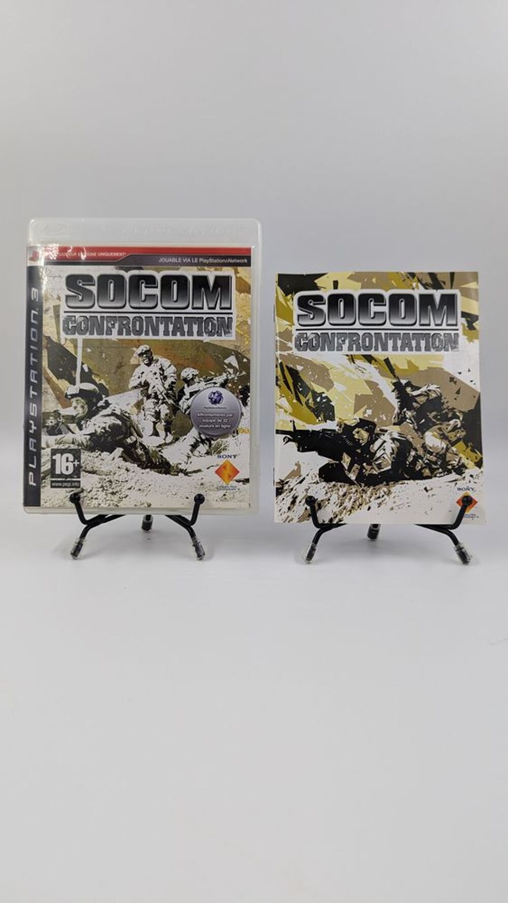 Jeu PS3 Playstation 3 SOCOM Confrontation en boite, complet Consoles et jeux vidéos